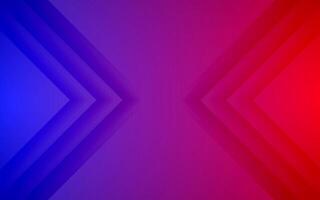 3D abstract background overlapping layers on space with colorful arrow decoration. Motion style concept modern graphic design element vector