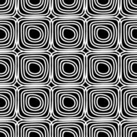 set background. Square geometry group batik graphic. Hand drawn round doodle painting. Design pattern illustration. Seamless. Art backdrop concept. Black, white color vector
