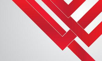 Red white modern abstract background vector