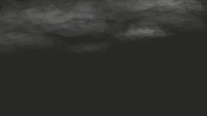 Smoke Vapor cloud overlay effect Realistic . White fog on dark background. Smoke from fire or cloud. Natural atmospheric phenomenon.