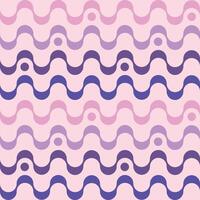 Wave seamless pattern for background and fabric vector