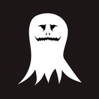 Halloween ghost graphic element vector