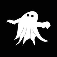 Halloween ghost graphic element vector