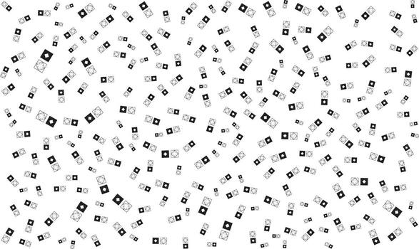 Minimal geometric pattern background vector