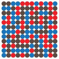 Minimal geometric pattern background vector