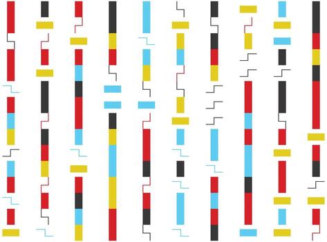 Minimal geometric pattern background vector