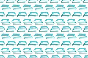 Abstract book seamless pattern background vector