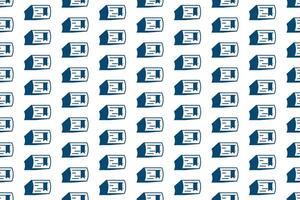 Abstract book seamless pattern background vector