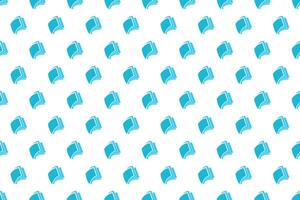 Abstract book seamless pattern background vector