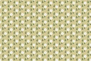 Abstract flower seamless pattern background vector