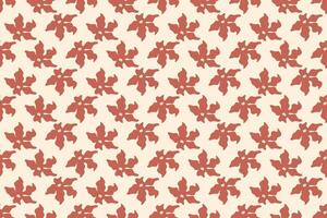 Abstract flower seamless pattern background vector