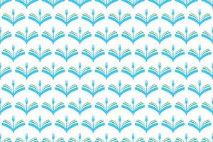 Abstract book seamless pattern background vector