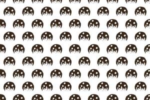 Cookies seamless pattern background vector