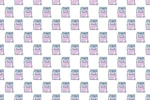 Abstract book seamless pattern background vector