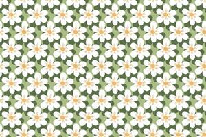 Abstract flower seamless pattern background vector