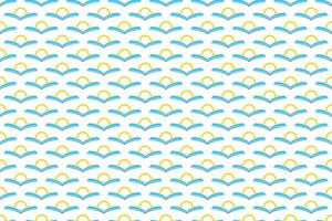 Abstract book seamless pattern background vector