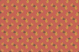 Abstract flower seamless pattern background vector