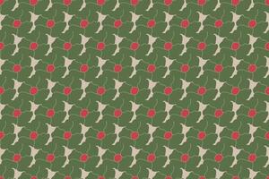 Abstract flower seamless pattern background vector