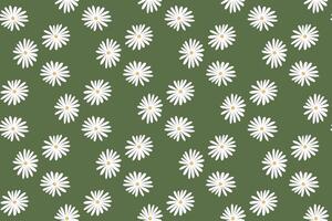 Abstract flower seamless pattern background vector