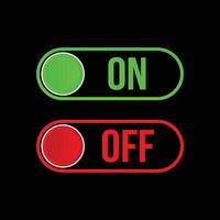 Master Control The Essential Guide to On Off Buttons vector