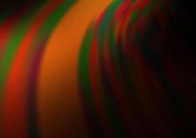 Dark Orange abstract blurred background. vector