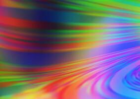 Light Multicolor, Rainbow blurred shine abstract pattern. vector
