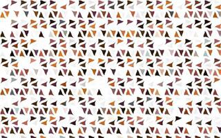 Light Orange pattern in polygonal style. vector