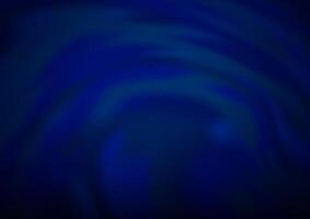Dark BLUE modern bokeh pattern. vector
