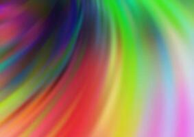 Light Multicolor, Rainbow background with abstract lines. vector