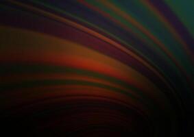 Dark Orange bokeh pattern. vector