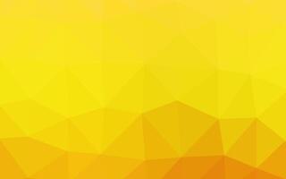 Light Orange abstract polygonal layout. vector