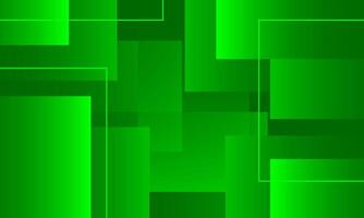 abstract green stacked rectangles background vector