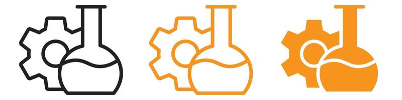 Biomedical Engineer Icon Set Medical and Engineering Symbols for Science Projects vector