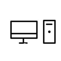 Computer Icon Set Technology and Device Illustrations for Digital Projects vector