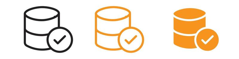 Data Recovery Icon Set Digital Restoration Illustrations for Technology and IT vector