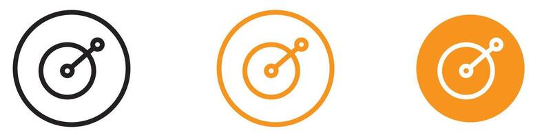 DJ Icon Set Music and Entertainment Illustrations for Party and Event Projects vector