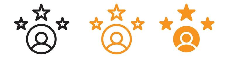 Experience Icon Set User Interaction Illustrations for Customer Service and UX Design vector