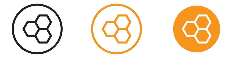 Propolis Icon Set Natural Remedy Illustrations for Health and Wellness Projects vector