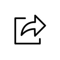 Share Icon Set Social Media and Communication Illustrations for Digital Projects vector