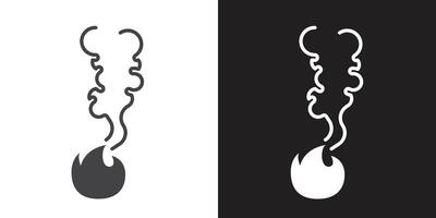 pollution icon set collection vector