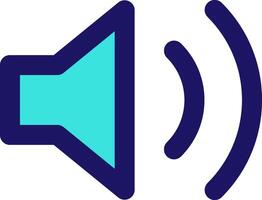 volume 2 icon line application software set vector