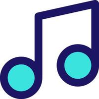 music icon line application software set vector