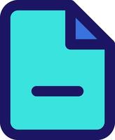 file minus icon line application software set vector