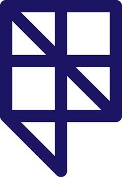 framer icon line application software set vector