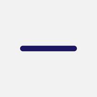 minus delete remove icon line application software set vector