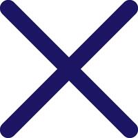 x delete icon line application software set vector