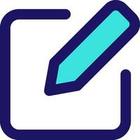 edit icon line application software set vector