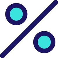 percent discount icon line application software set vector