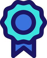 award prize icon line application software set vector