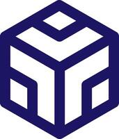 codesandbox icon line application software set vector